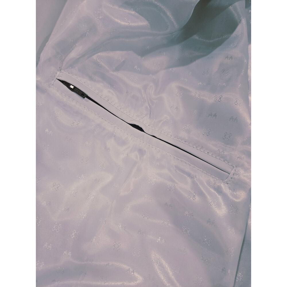 NWOT Zayn Men's 100% Leather Trucker Jacket White 4XL - Picture 8 of 13